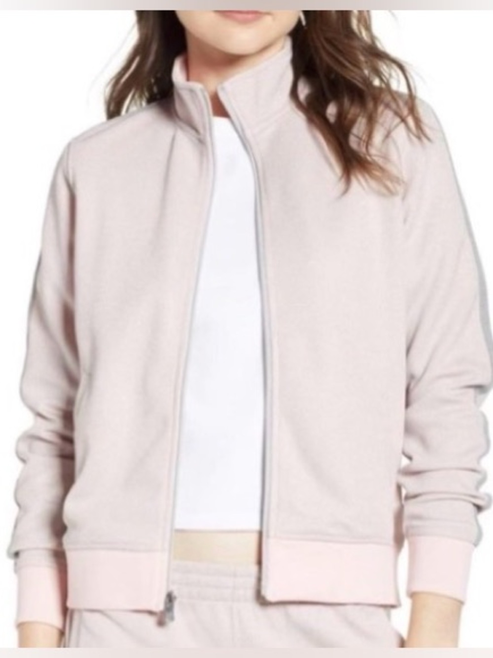 Converse x Miley Cyrus 
Glitter tulip tracksuit in pink dogwood 
Women’s large